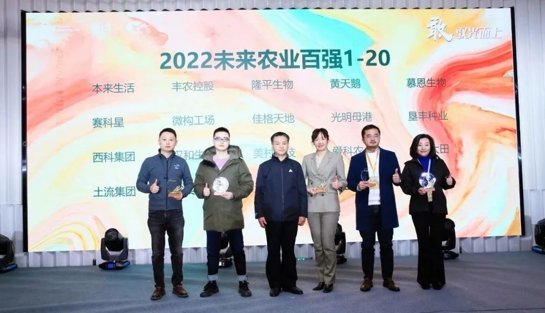 豐農(nóng)控股收獲“2022國際未來農(nóng)業(yè)食品百強(qiáng)榜·農(nóng)業(yè)百強(qiáng)”等多項榮譽