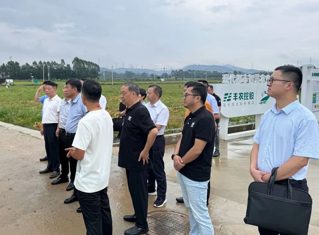 漢中市鎮(zhèn)巴縣政府考察團到訪豐農(nóng)控股集團，共商深化特色產(chǎn)業(yè)合作